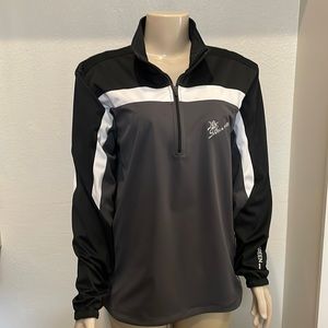 Men’s Galvin green Southern Hills, gray white black pull over size medium